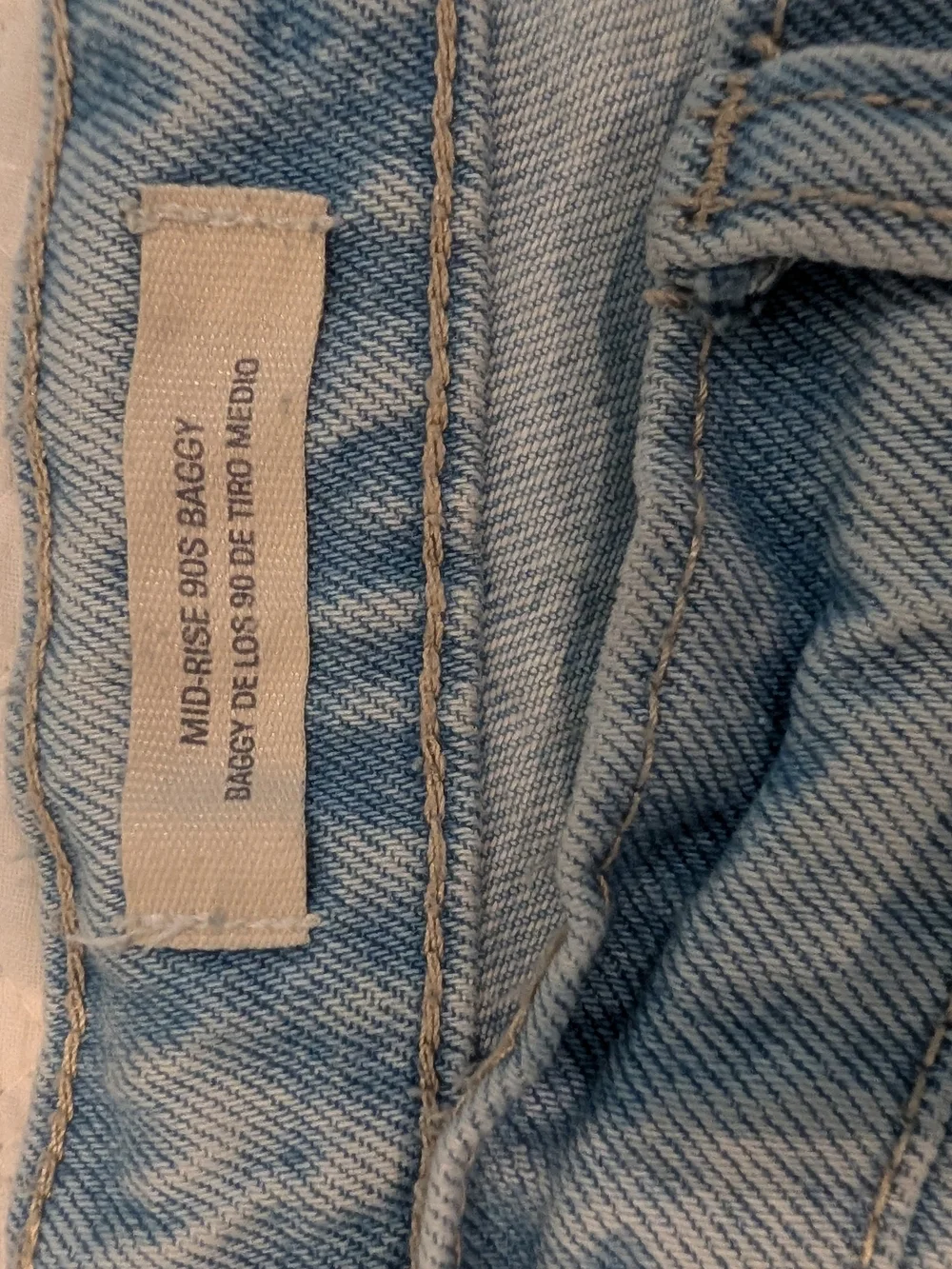 Universal Thread Light Blue Distressed Boyfriend Jeans - Picture 4 of 4